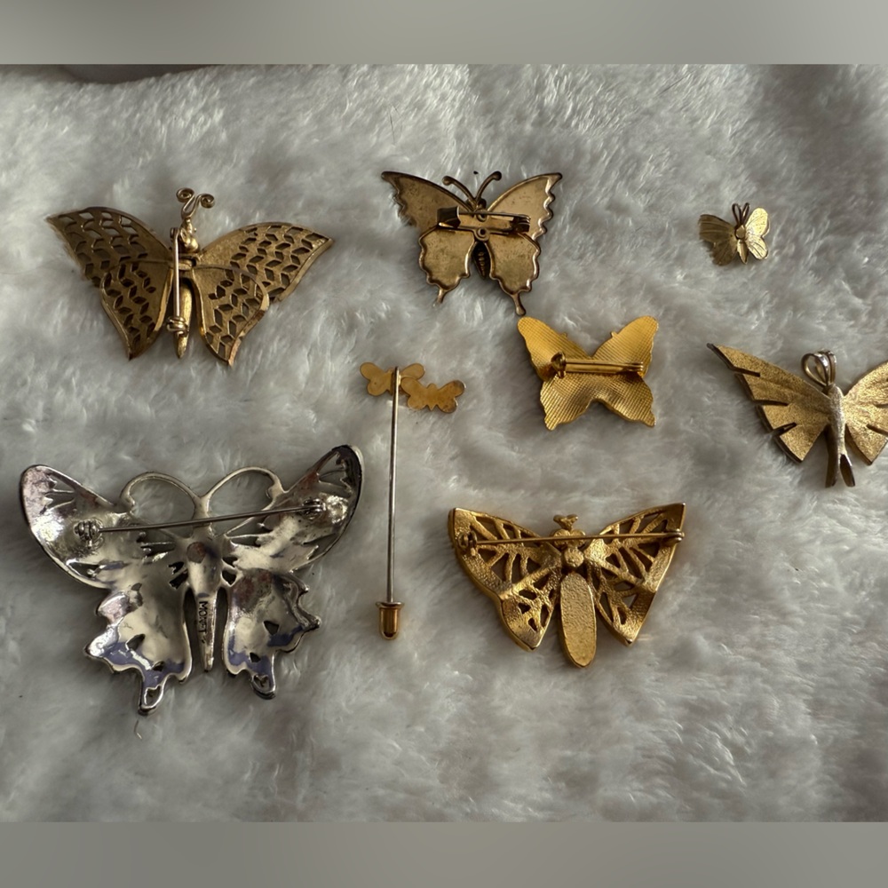 Butterfly Brooch Pin Collection - Picture 2 of 2